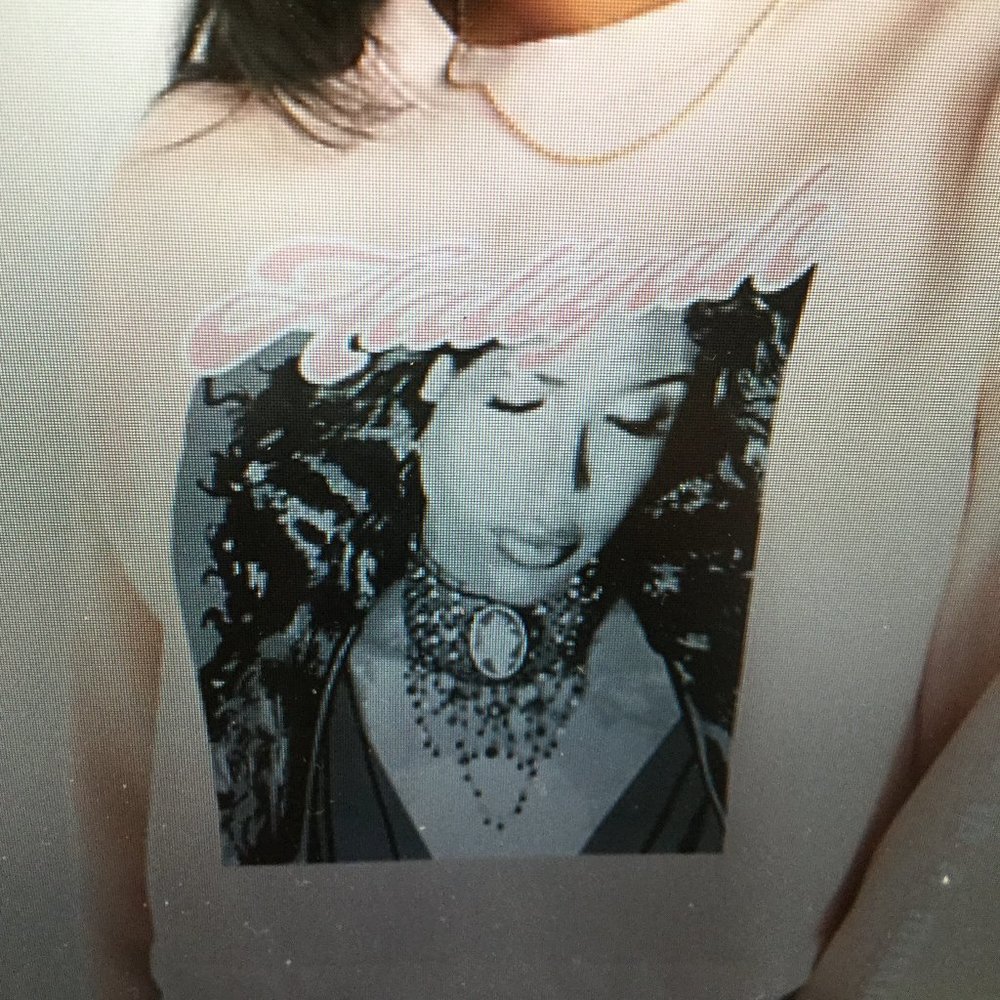 Cropped sweatshirt